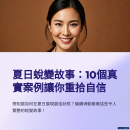 美麗見證人 她們的故事 #美容醫美